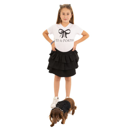 Playera Moño y Perla para Niña JASIVE