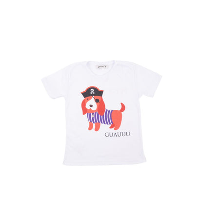 Playera Perrito Pirata Unisex para Niña/o JASIVE