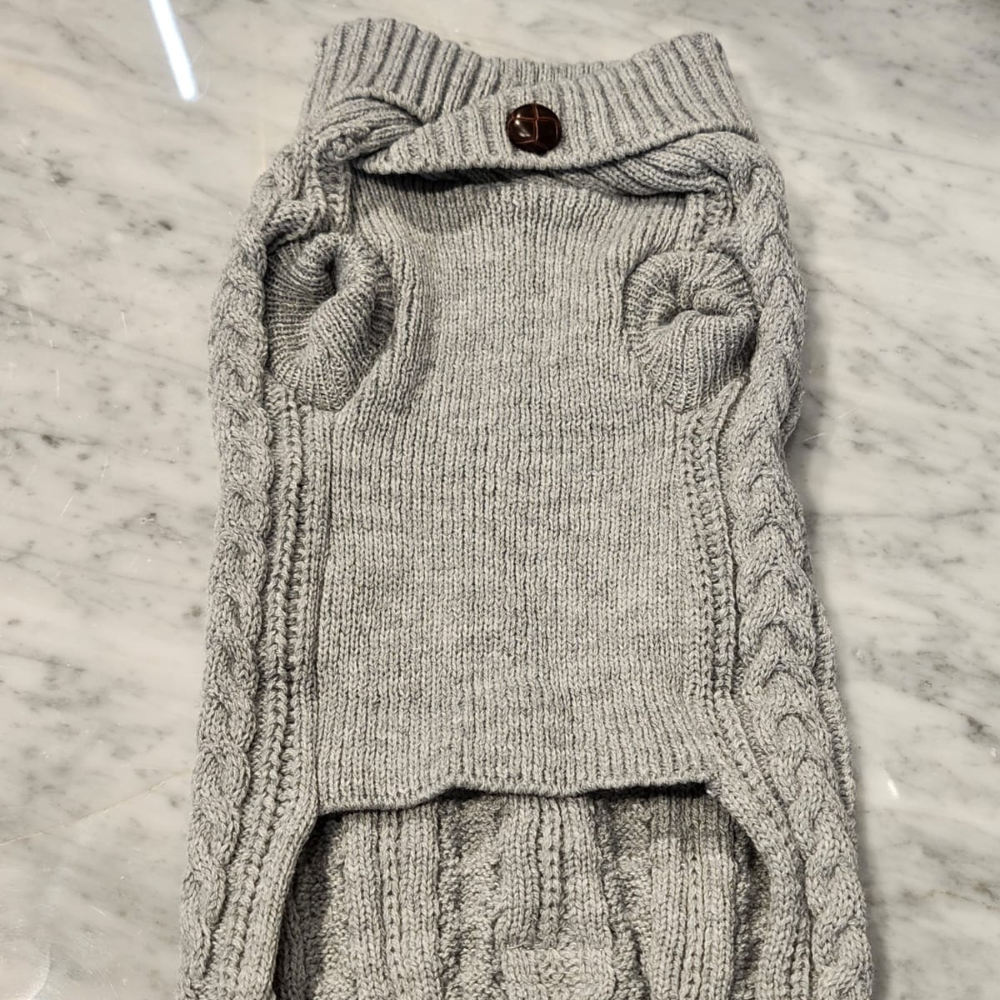 Embroidered sweater