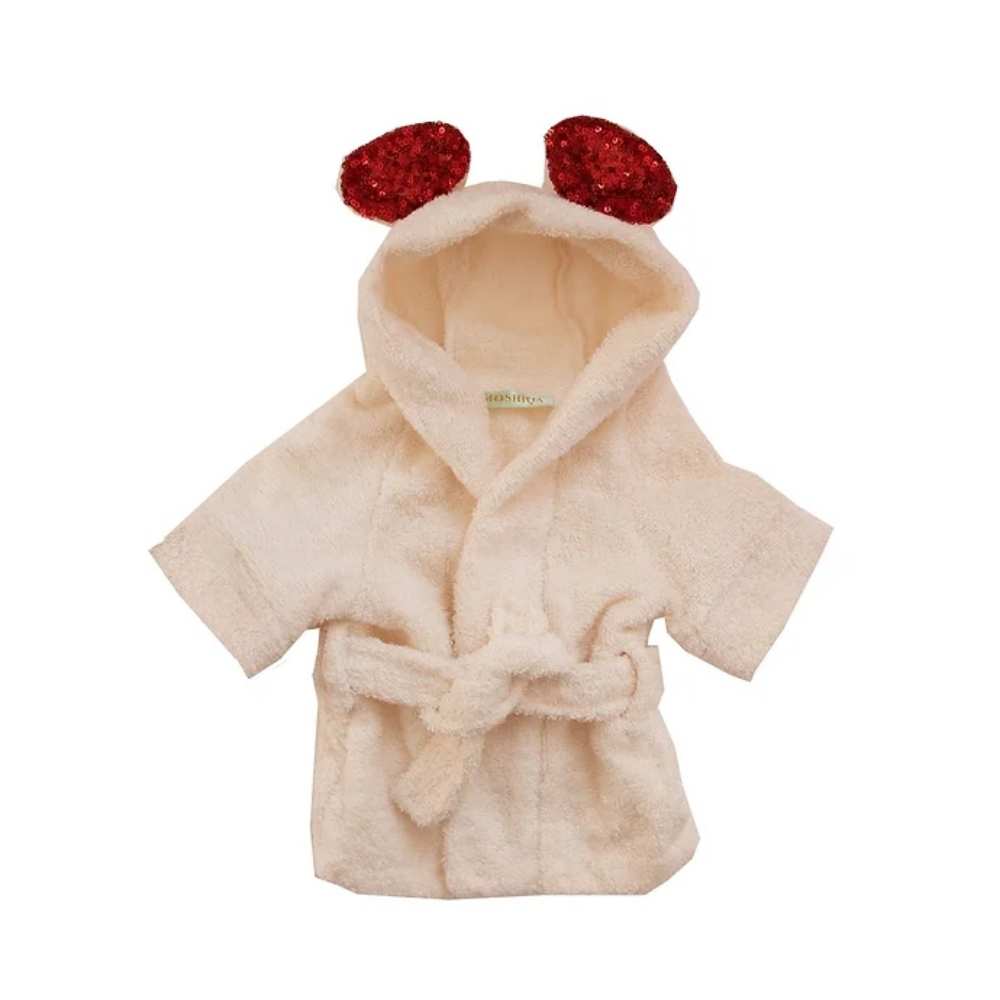 Ladybug Dog Bathrobe