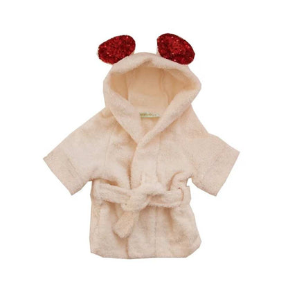 Ladybug Dog Bathrobe