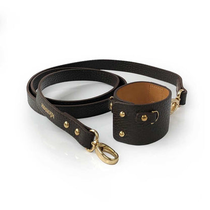 Tintin Leash Brown